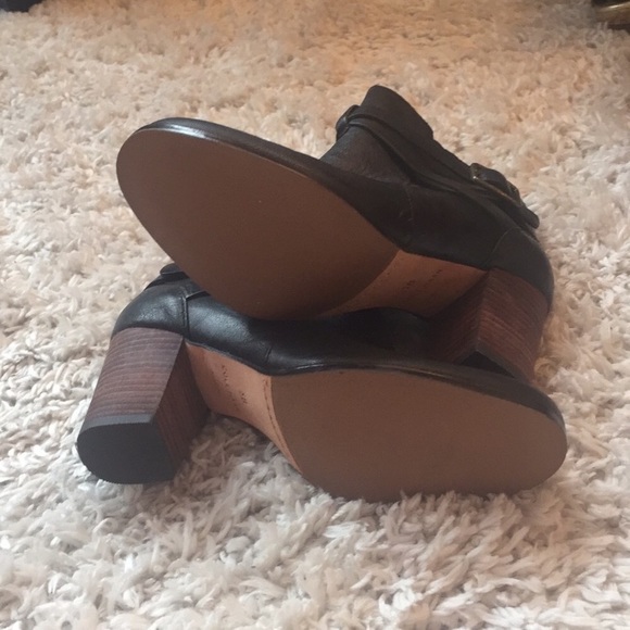 Black leather ankle boot by Cole Haan - Picture 3 of 6